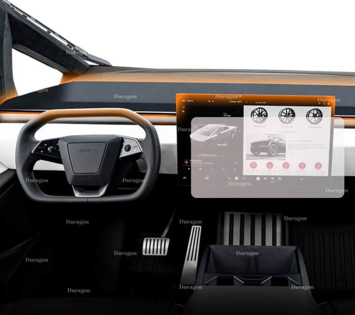 Folie Navigatie Tesla Cybertruck 2021+ [2]