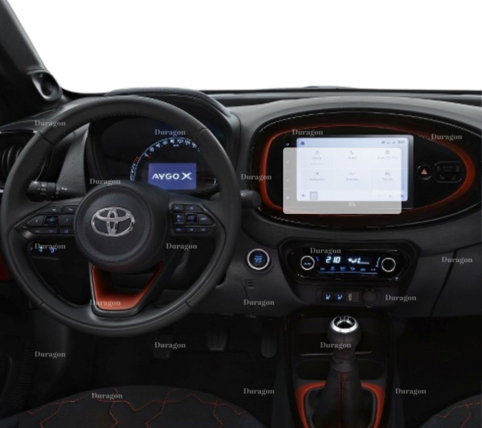 Folie Navigatie Toyota Aygo X 2021-2025 [2]