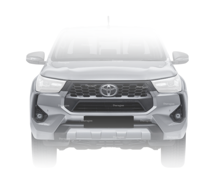 Folie Protecție Faruri Toyota Hilux Double Cab 2020-2025 [2]