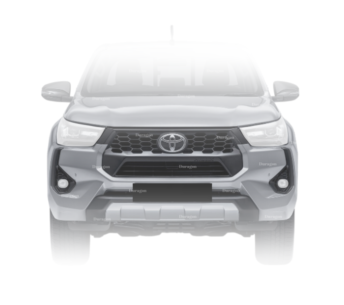 Folie Protecție Faruri Toyota Hilux Double Cab 2020-2025 [2]