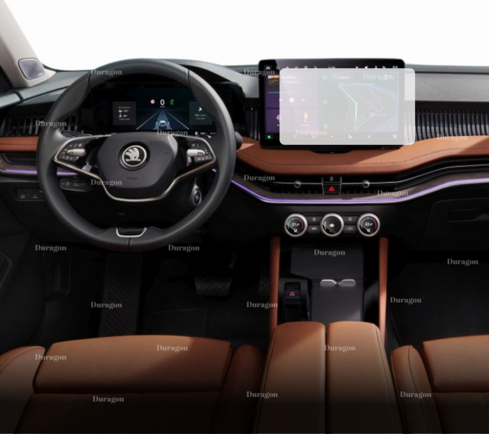 Folie Navigatie 13'' Skoda Kodiaq 2023+ [2]