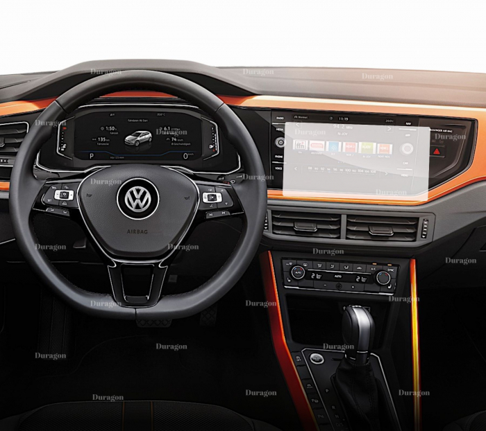 Folie Navigatie Volkswagen Polo 2017-2021 [2]