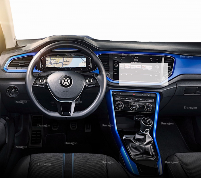 Folie Navigatie Volkswagen T-Roc 2017-2021 [2]