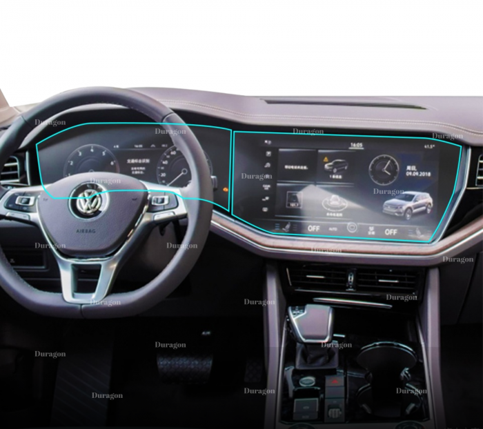 Folie Navigatie Volkswagen Touareg 2018-2023 [2]