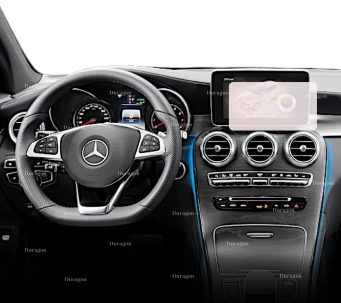 Folie Navigatie Mercedes-Benz GLC (X253) 2015-2019 [2]