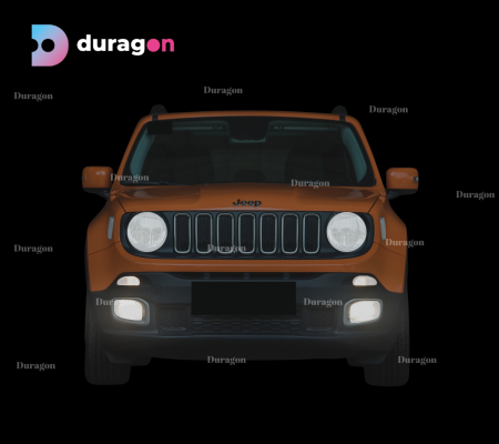 Jeep - Folie Protecție Faruri Jeep Renegade 2018-2022