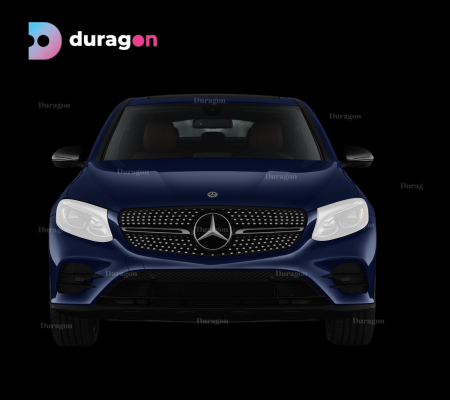 MERCEDES-BENZ - Folie Protecție Faruri Mercedes-Benz GLC (X253) 2019-2022
