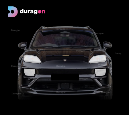 Porsche - Folie Protecție Faruri Porsche Macan Turbo Electric 2024-2025
