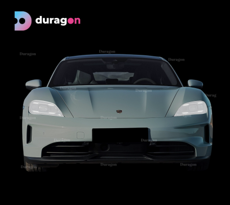 Porsche - Folie Protecție Faruri Porsche Taycan 2021-2025