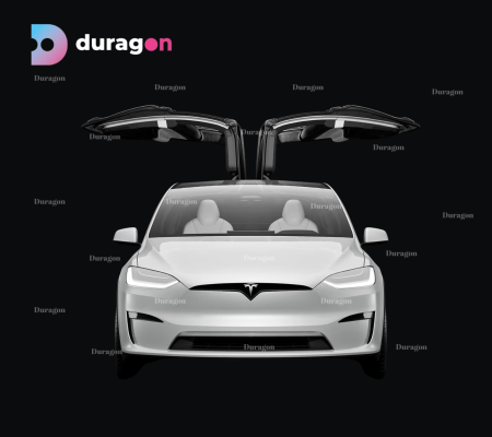 Tesla - Folie Protecție Faruri Tesla Model X 2023+