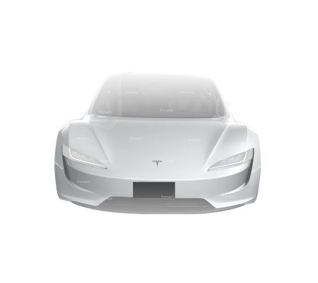 Folie Protecție Faruri Tesla Roadster 2018+ [1]