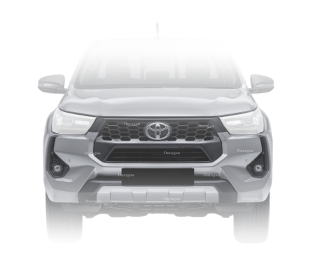 Folie Protecție Faruri Toyota Hilux Double Cab 2020-2025 [1]