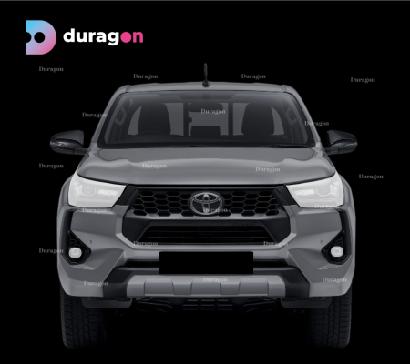 TOYOTA - Folie Protecție Faruri Toyota Hilux Double Cab 2020-2025