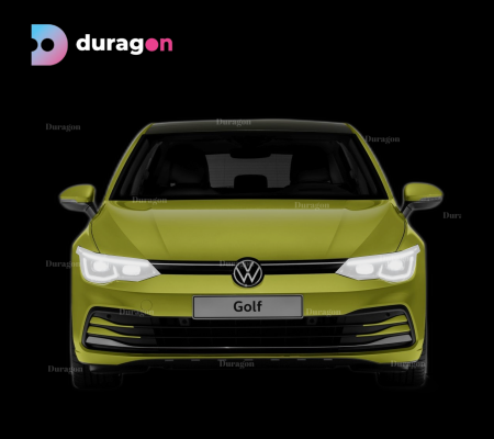 VOLKSWAGEN - Folie Protecție Faruri Volkswagen Golf 2019-2024