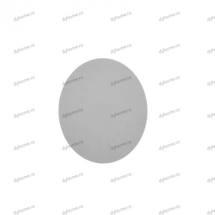 Aplica de perete LED circular design alb touch, 3 tipuri de lumina, 34W [4]