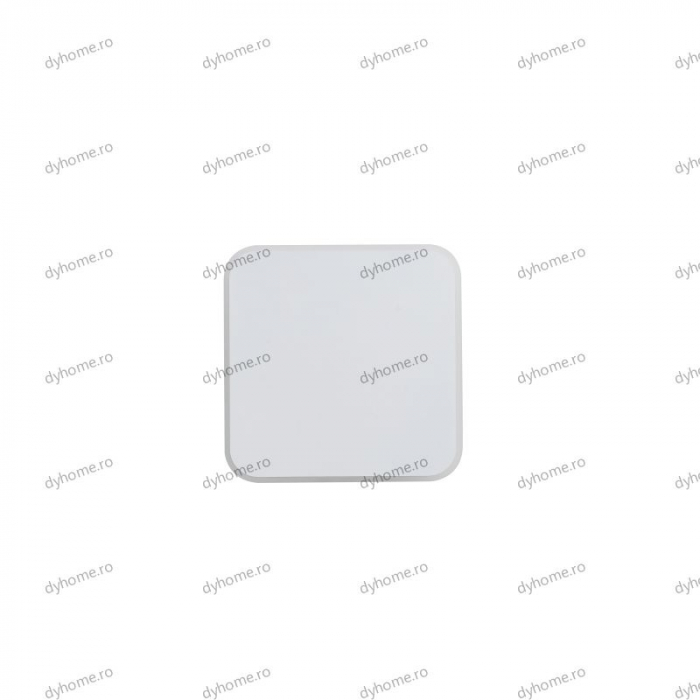 Aplica de perete LED partrat design alb touch, 3 tipuri de lumina, 28W [2]