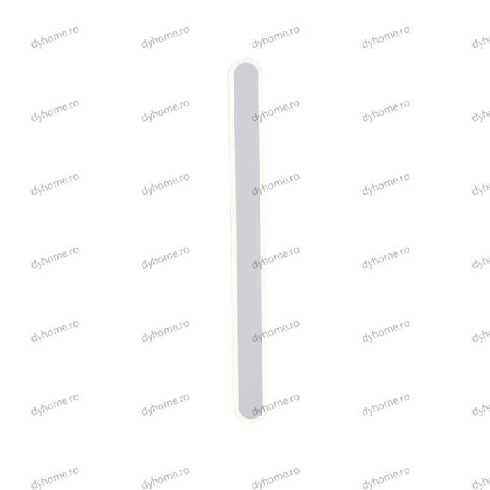 Aplica de perete LED strip light 600mm alb, 3 tipuri de lumina, 48W [4]