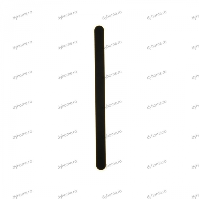 Aplica de perete LED strip light 600mm negru, 3 tipuri de lumina, 48W [4]