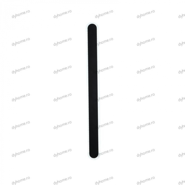 Aplica de perete LED strip light 600mm negru, 3 tipuri de lumina, 48W [5]