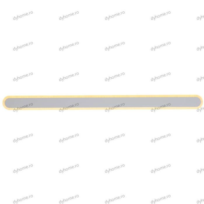 Aplica de perete LED strip light 800mm alb, 3 tipuri de lumina, 64W [3]