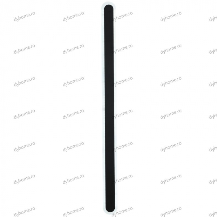 Aplica de perete LED strip light 800mm negru, 3 tipuri de lumina, 64W [5]