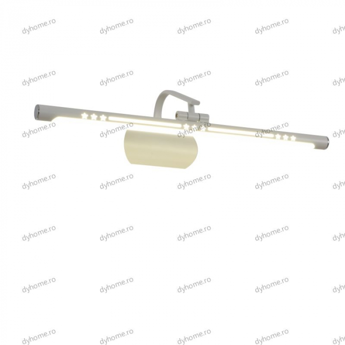 Aplica LED alb pentru baie 58 cm, 3 tipuri de lumina, 36W [4]