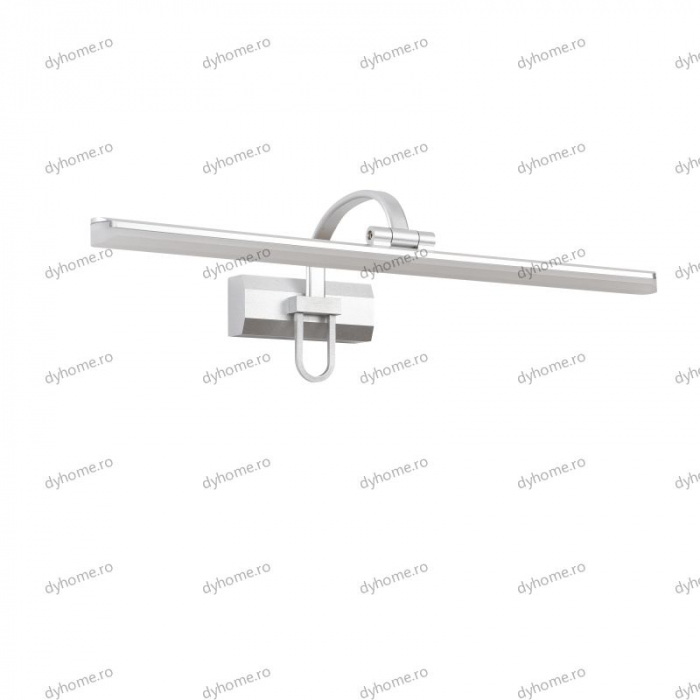 Aplica LED argint pentru baie 58 cm, 3 tipuri de lumina, 36W [2]