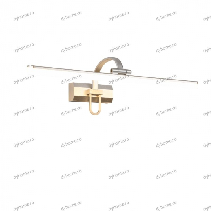 Aplica LED argint pentru baie 58 cm, 3 tipuri de lumina, 36W [3]