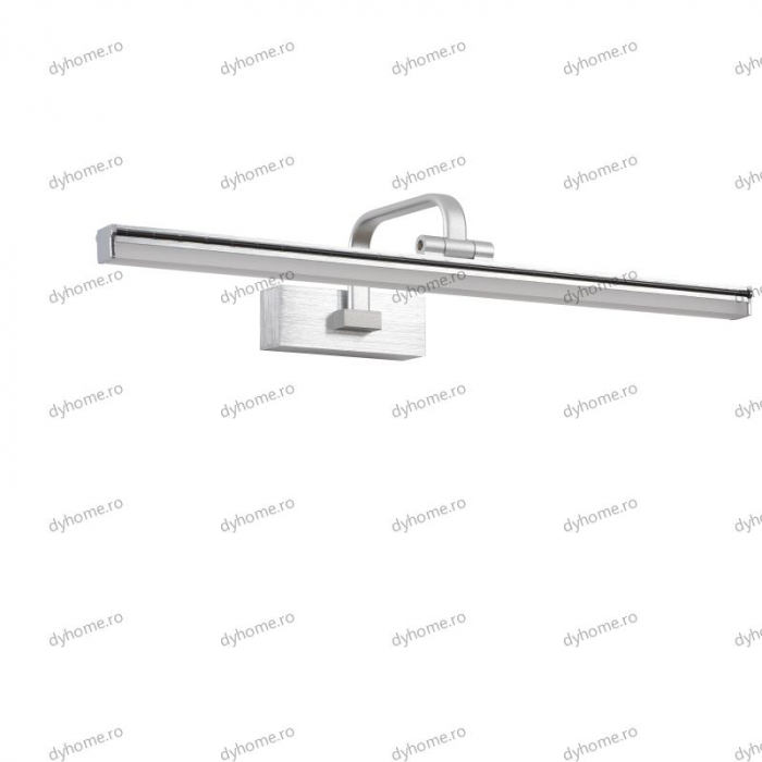 Aplica LED pentru baie argint 58 cm, 3 tipuri de lumina, 36W [2]