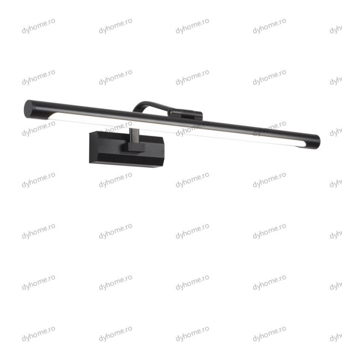 Aplica LED pentru baie negru 58 cm, 3 tipuri de lumina, 36W [2]