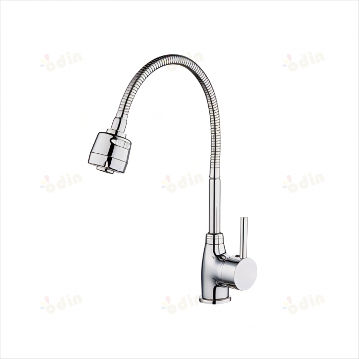 Baterie Bucatarie cu Pipa Flexibila, Monocomanda [5]