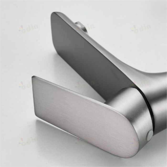 Baterie lavoar pipa fixa, Monocomanda, Gri [5]