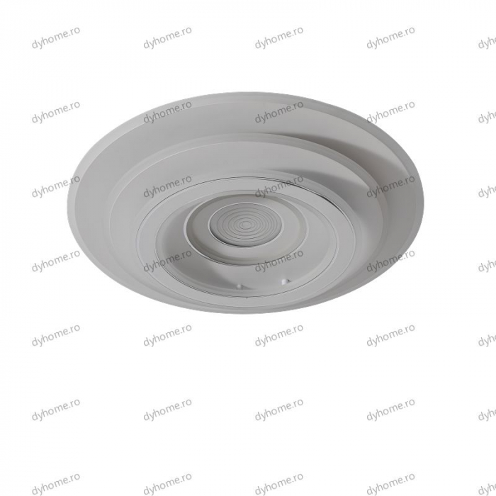 Lustra LED circular design alb cu telecomanda, dimabila, 254W [2]