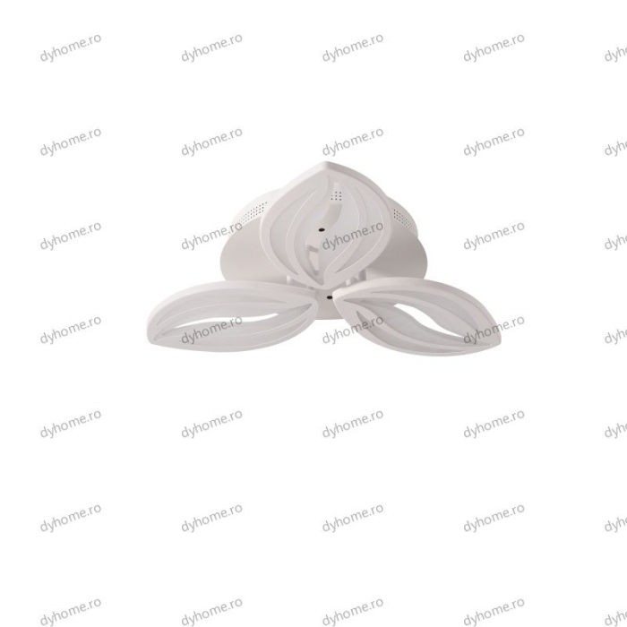 Lustra LED frunze design alb cu telecomanda, dimabila, 72W [2]