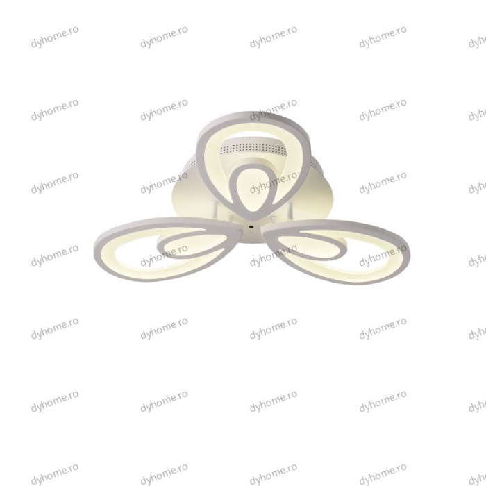 Lustra LED  măsline design alb cu telecomanda, dimabila, 102W [4]