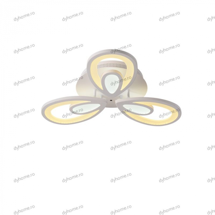 Lustra LED  măsline design alb cu telecomanda, dimabila, 102W [3]