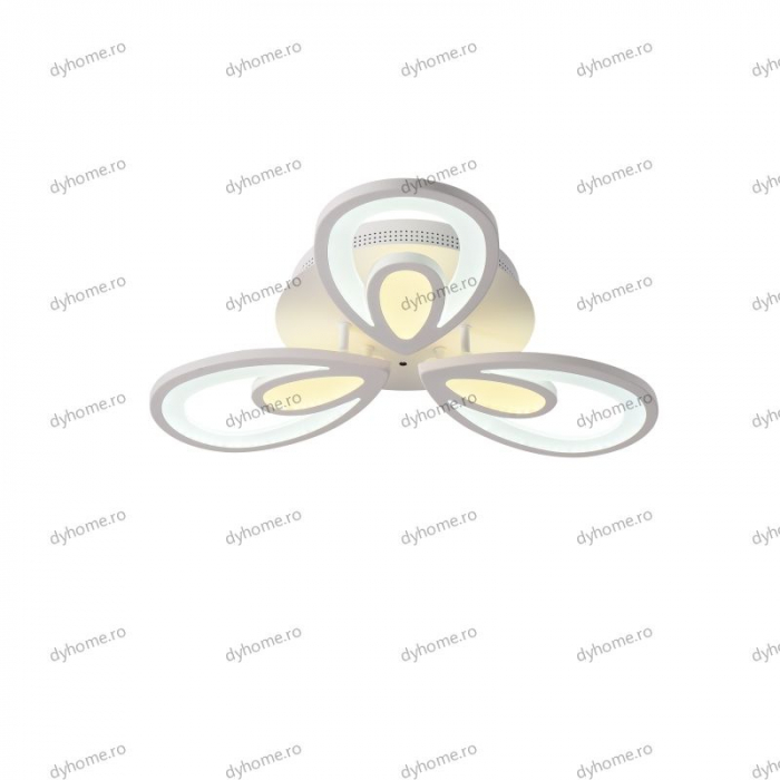 Lustra LED  măsline design alb cu telecomanda, dimabila, 102W [5]