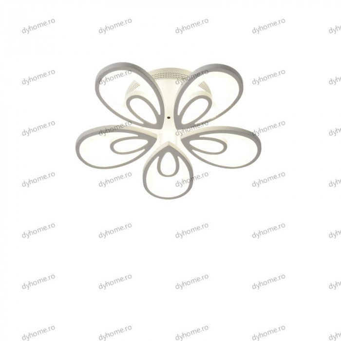 Lustra LED măsline design alb cu telecomanda, dimabila, 180W [4]