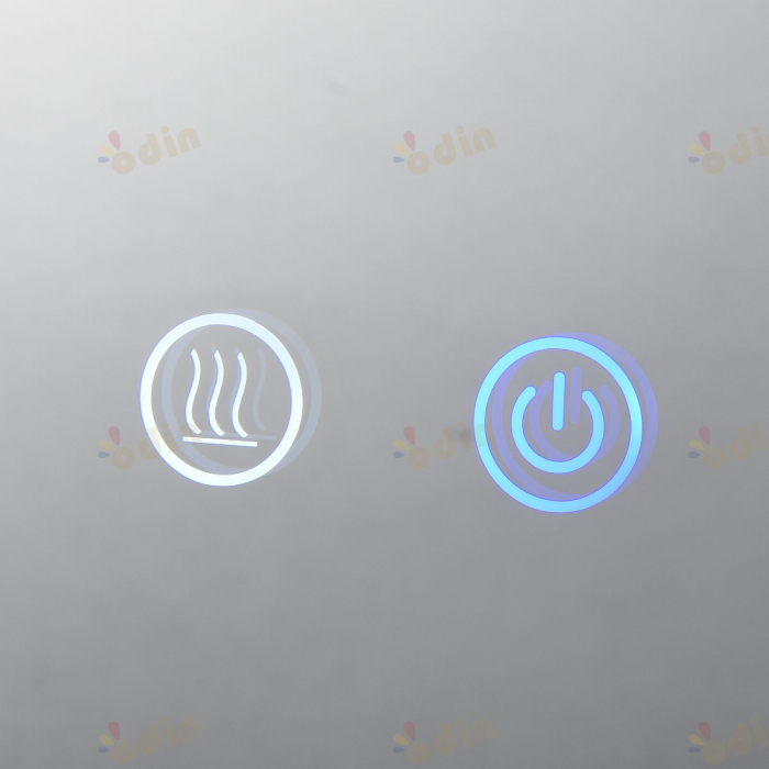 Oglinda LED DY057-100, 60x90, Intrerupator Touch Si Dezaburire, 3 Tipuri De Lumina Si Dimabila, Margine Mata [5]