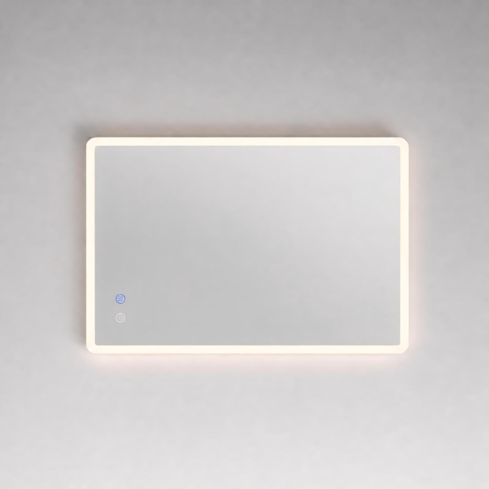 Oglinda LED DY22012-1, 70x100, Orizontal / Vertical, Intrerupator Touch Si Dezaburire, 3 Tipuri De Lumina Si Dimabila, Margine Mata [2]
