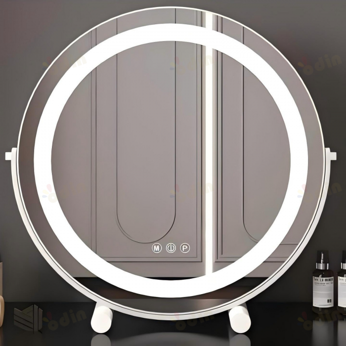 Oglinda LED DYOD-08 MAKEUP Alb, 30cm , Intrerupator Touch  3 Tipuri De Lumina Si Dimabila [1]