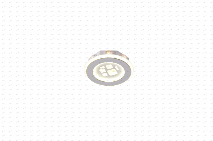 Plafoniera LED circular design alb, 3 tipuri de lumina, 76W [4]
