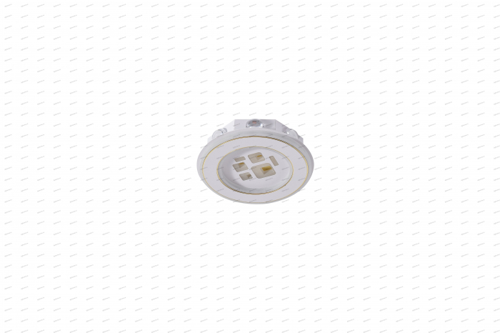 Plafoniera LED circular design alb, 3 tipuri de lumina, 76W [2]
