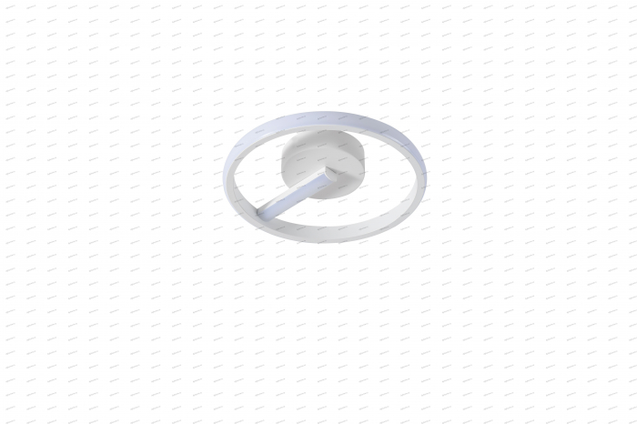 Plafoniera LED circular design alb, 3 tipuri de lumina, 32W [2]