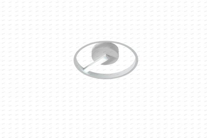 Plafoniera LED circular design alb, 3 tipuri de lumina, 32W [5]