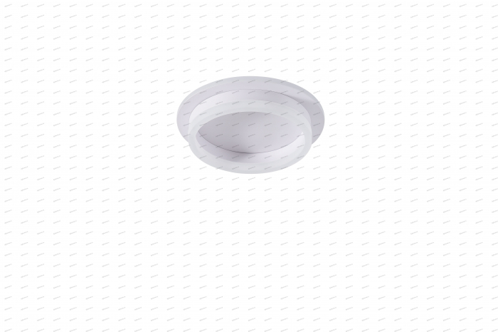 Plafoniera LED circular design alb, 3 tipuri de lumina, 50W [2]