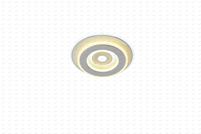 Plafoniera LED circular design alb, 3 tipuri de lumina, 72W [3]