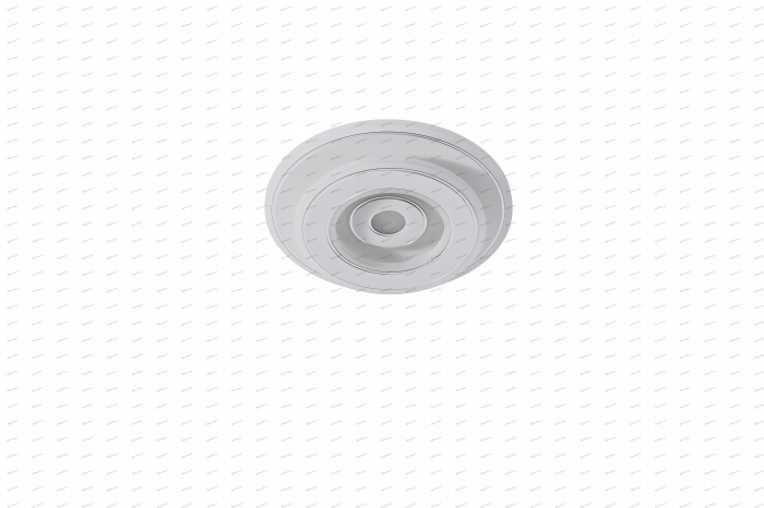 Plafoniera LED circular design alb, 3 tipuri de lumina, 72W [2]