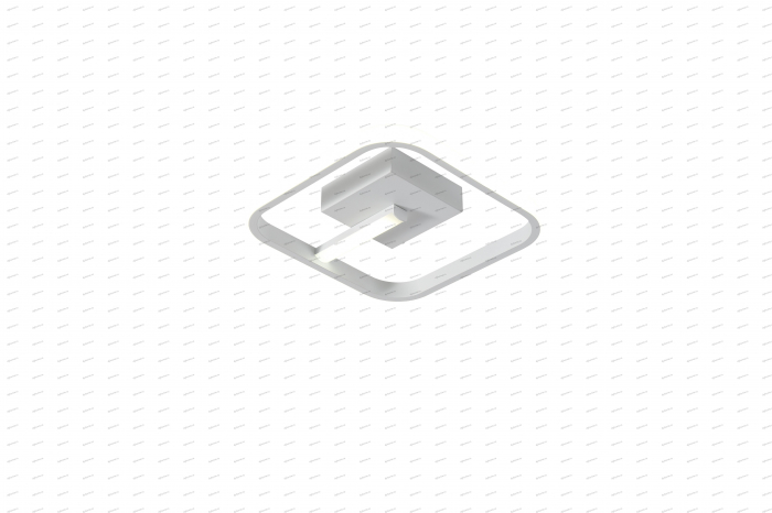 Plafoniera LED partrat design alb, 3 tipuri de lumina, 36W [4]