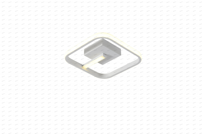 Plafoniera LED partrat design alb, 3 tipuri de lumina, 36W [3]